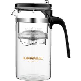 金灶飘逸杯玻璃泡茶壶茶水分离内胆可拆洗家用大容量冲茶器茶具
