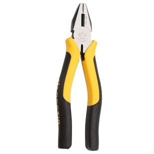 鹰之印钢丝钳老虎钳子6寸8寸省力克丝钳多功能平口钳断线五金工具