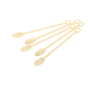 一次性咖啡勺 搅拌勺塑料咖啡羹勺子调棒品尝勺搅拌棒 500支/包