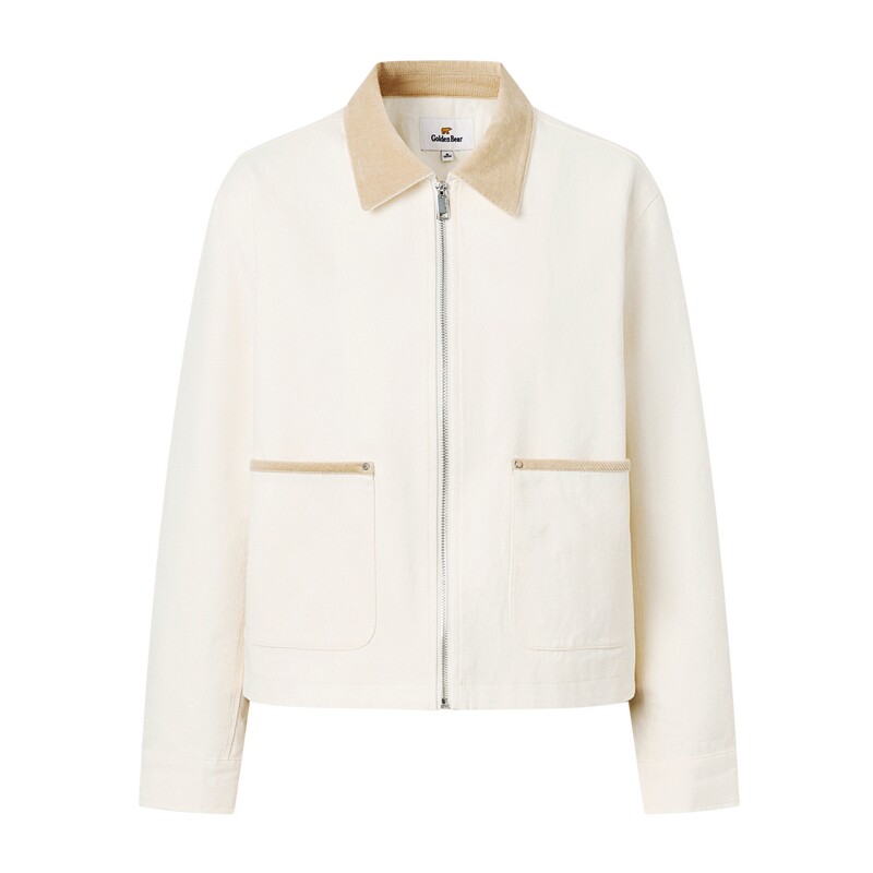 【100%棉】GOLDEN BEAR/金熊 2026年春夏新品女士翻领夹克外套