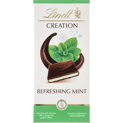 LindtCreation新鲜薄荷黑巧克力