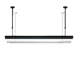 轨道灯led射灯吊杆导轨条伸缩杆滑轨式固定杆店铺商用路轨灯灯座