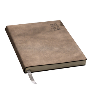 2026年日程本软皮面周计划本办公工作日志笔记本本子效率手册一周两页日记本定制可印logo365天日历时间管理