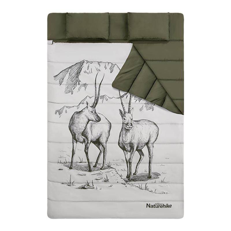 naturehike双人睡袋挪客
