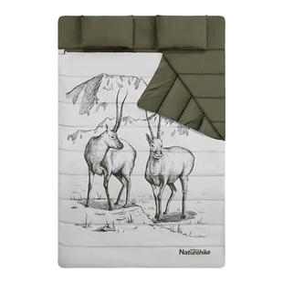 Naturehike挪客双人图案款睡袋春秋款户外露营睡袋办公室被子睡袋