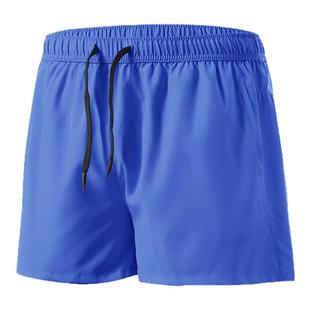 男带内衬双层健身宽松休闲薄款短裤速干篮球裤跑步运动马拉松短裤