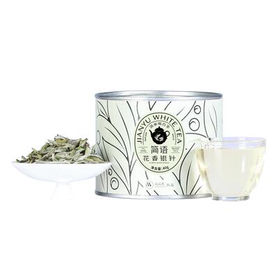 品品香2025特级花香白毫银针