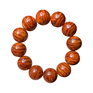 长白山琥珀木东北松明子北沉香满油全透闪电纹佛珠手串手链文玩