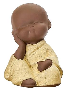 园艺可爱禅意小和尚花盆多肉摆件