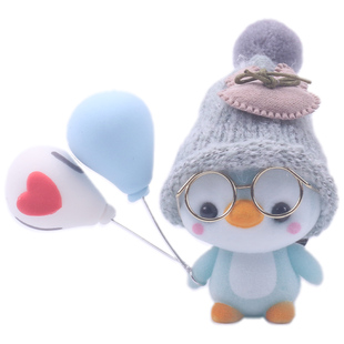 车载奔驰车内饰品高档c260l内饰e300l中控台汽车卡通摆件女神用品