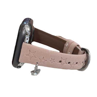 星星皮革小蛮腰适用iwatch表带