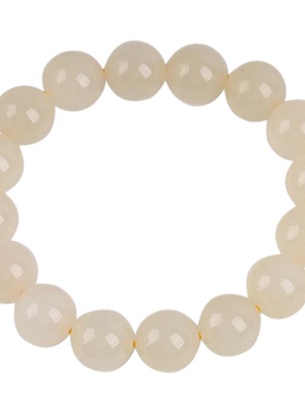 和田玉手串柠檬水色手链