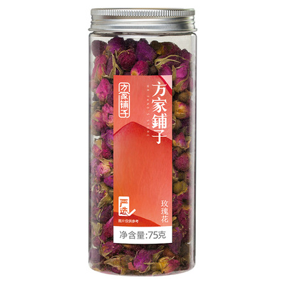 方家铺子玫瑰花75g/瓶