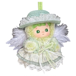 仅娃衣hacipupu小熊软糖搪胶绿色毛绒公仔泡泡玛特青苹果软糖衣服