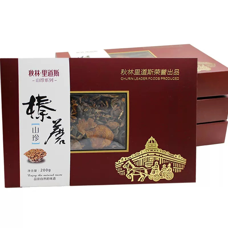 榛蘑礼盒东北特产秋林里道斯