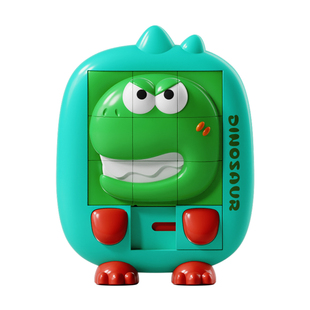 卡通3D华容道滑动拼图板儿童益智玩具小学逻辑空间思维训练九宫格