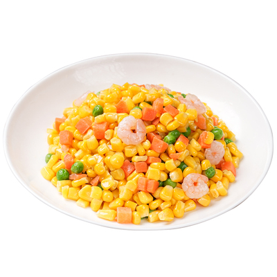 虾仁玉米350g酒店特色菜儿童菜