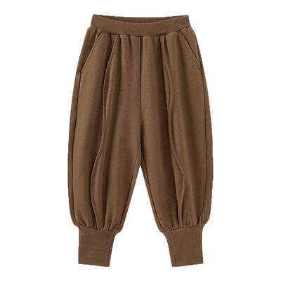 迷你巴拉巴拉男童加绒裤子