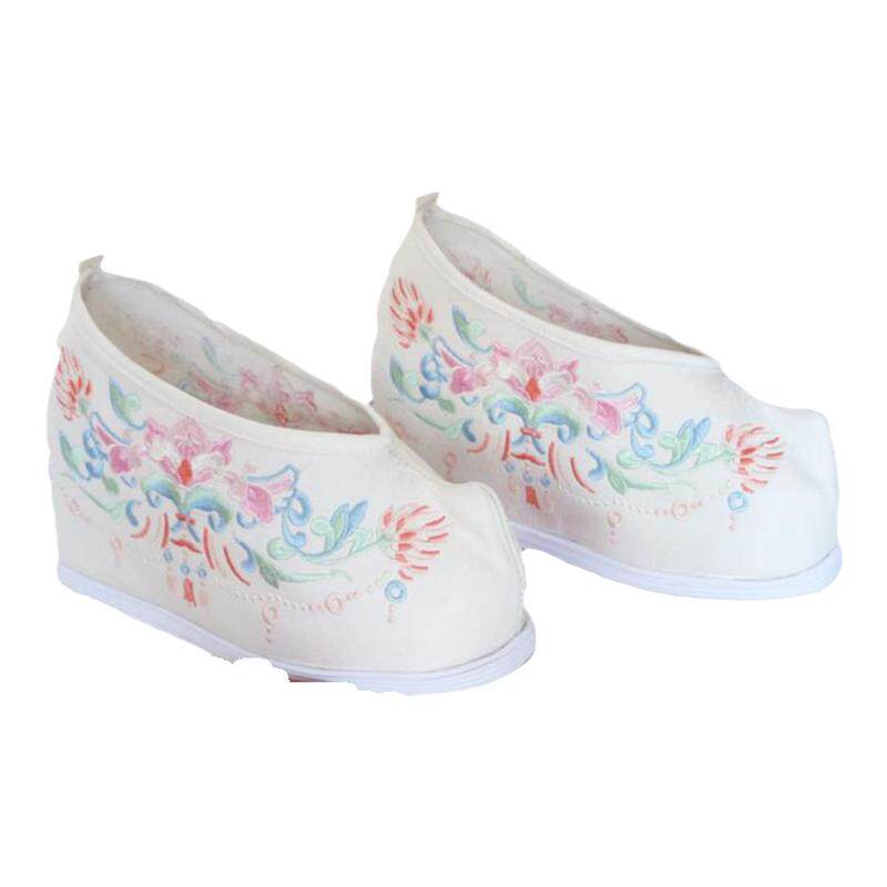 厚底古风绑带翘头履中式汉服鞋子
