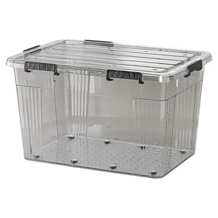 巨无霸收纳箱透明衣柜衣服衣物被子储物箱家用卧室客厅玩具收纳柜