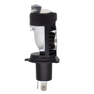 12V带透镜汽车LED激光大灯H4远近一体车灯带切线超亮聚光高亮灯泡