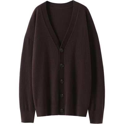 启超高端100%纯山羊绒衫