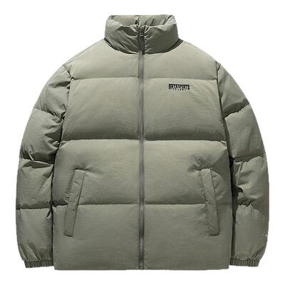 安踏运动复古男子防泼水羽绒服