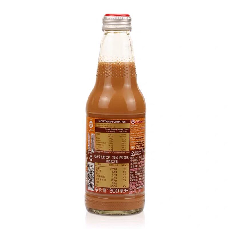 12瓶泰国进口哇米诺奶茶