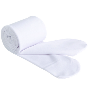 儿童舞蹈袜秋冬季加绒加厚白色连裤袜练功跳舞袜子黑色连脚打底裤