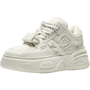 CDF月球鞋女鞋明星同款情侣厚底松糕鞋小白鞋休闲运动鞋板鞋潮鞋