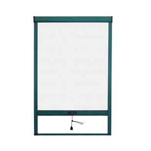 内开窗外开窗专用卷轴隐形纱窗卷筒式卷帘式伸缩推拉式纱窗定做