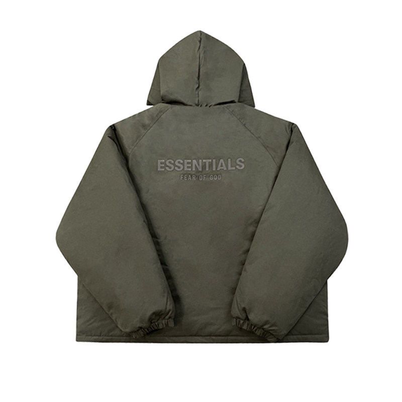 ESSENTIALS新款拉链拉链棉服外套