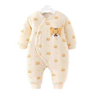 【断码清仓】春秋冬季汤尼倍儿婴儿连体衣马夹新生儿哈衣套装胎帽