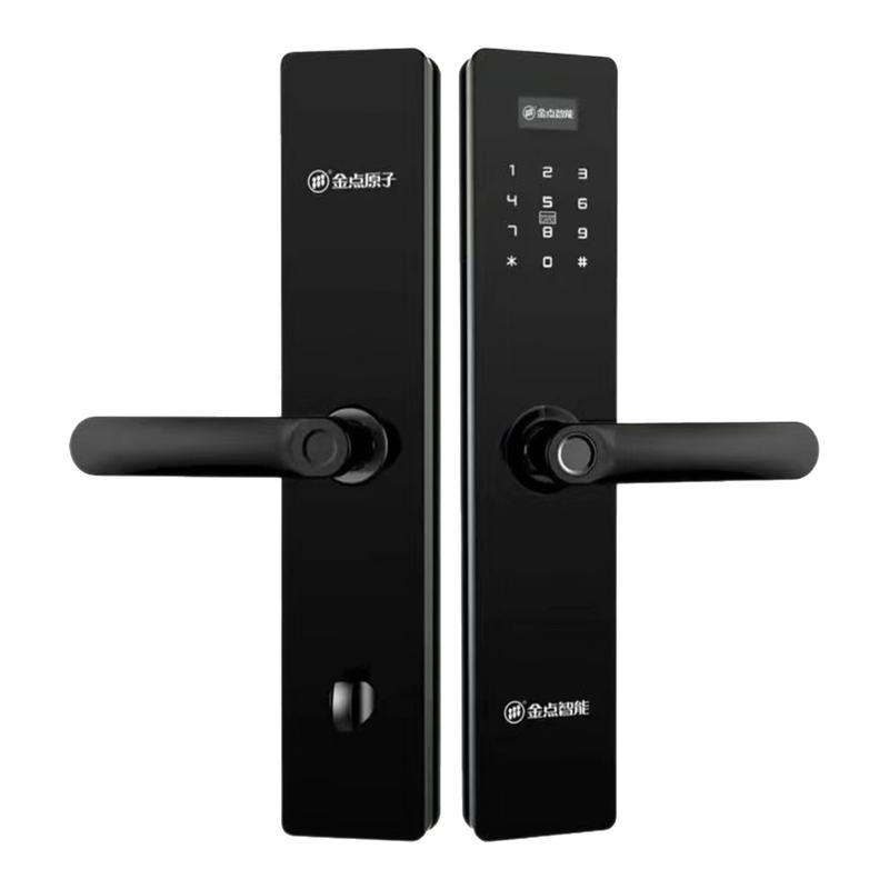 家用防盗门智能锁金点原子Y1Pro一握开指纹锁密码锁超耐用通通