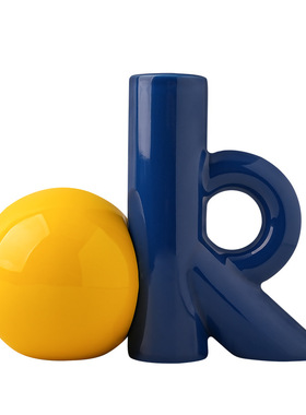 美式多巴胺陶瓷插花花瓶