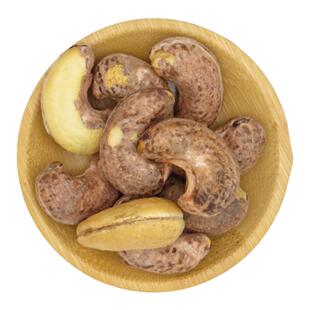 25新疆干果炒货紫衣腰果盐焗烘干500g孕妇零食坚果无添加食用新品