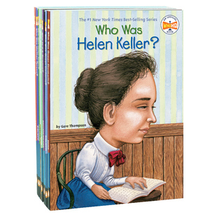 Who was/is系列7册 英文原版 女性名人传记精选 居里夫人 JK罗琳 海伦凯勒 黛安娜王妃等 非虚构章节书 课外阅读科普读物