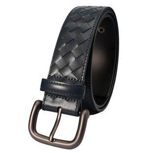 正品GA&BV皮带男真皮高档2025新款男款头层牛皮编织奢侈品裤腰带
