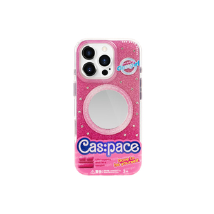 壳空间原创cas:girl磁吸手机壳不撞款适用苹果16pro手机壳iPhone15promax新款14/13防摔女生