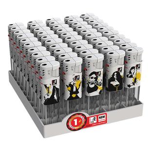 贵族打火机防爆一次性批发普通耐用明火防风定制商用火机旗舰店