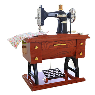 缝纫机音乐盒模型稀奇古怪的小摆件70八十年代怀旧老物件老东西