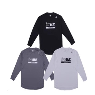 INNOUT LAB美式投篮服速干衣长袖健身跑步运动休闲宽松潮流T恤