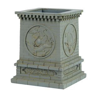 创意古典建筑模型笔筒仿古仿真造景中国风桌面装饰品摆件文创礼品