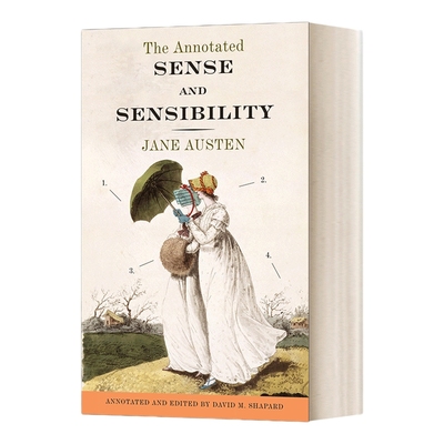英文原版小说 The Annotated Sense and Sensibility 理智与情感 注释版 英文版 进口英语原版书籍