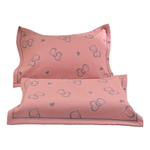 适合40x60乳胶枕头芯使用的枕套单只加厚纯棉纱布全包枕套45x65cm