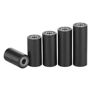 FA 尼龙从动轮双轴承无动力滚筒砂带机导向传送带压轮Φ50-Φ60