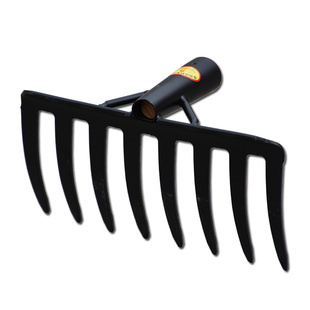 燕南制锹 锰钢耙子9齿钉耙6齿8齿11齿农用耙子园林耙子草坪耙松土