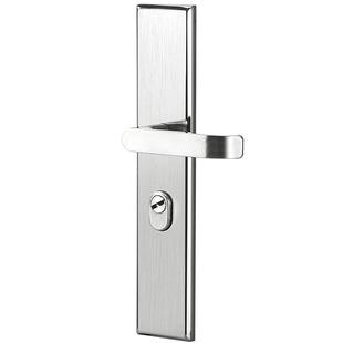 防盗门锁家用通用型门把手手柄锁具大门套装入户老式铁门进户拉手