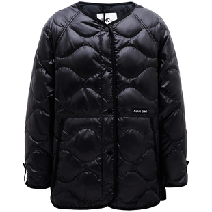 LINCCHIC金羽杰短款轻薄羽绒服女春季新款短款外套女Y23802325