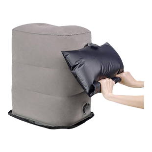充气脚垫长途飞机高铁汽车旅行搁脚垫脚搭脚放脚凳办公室睡觉神器